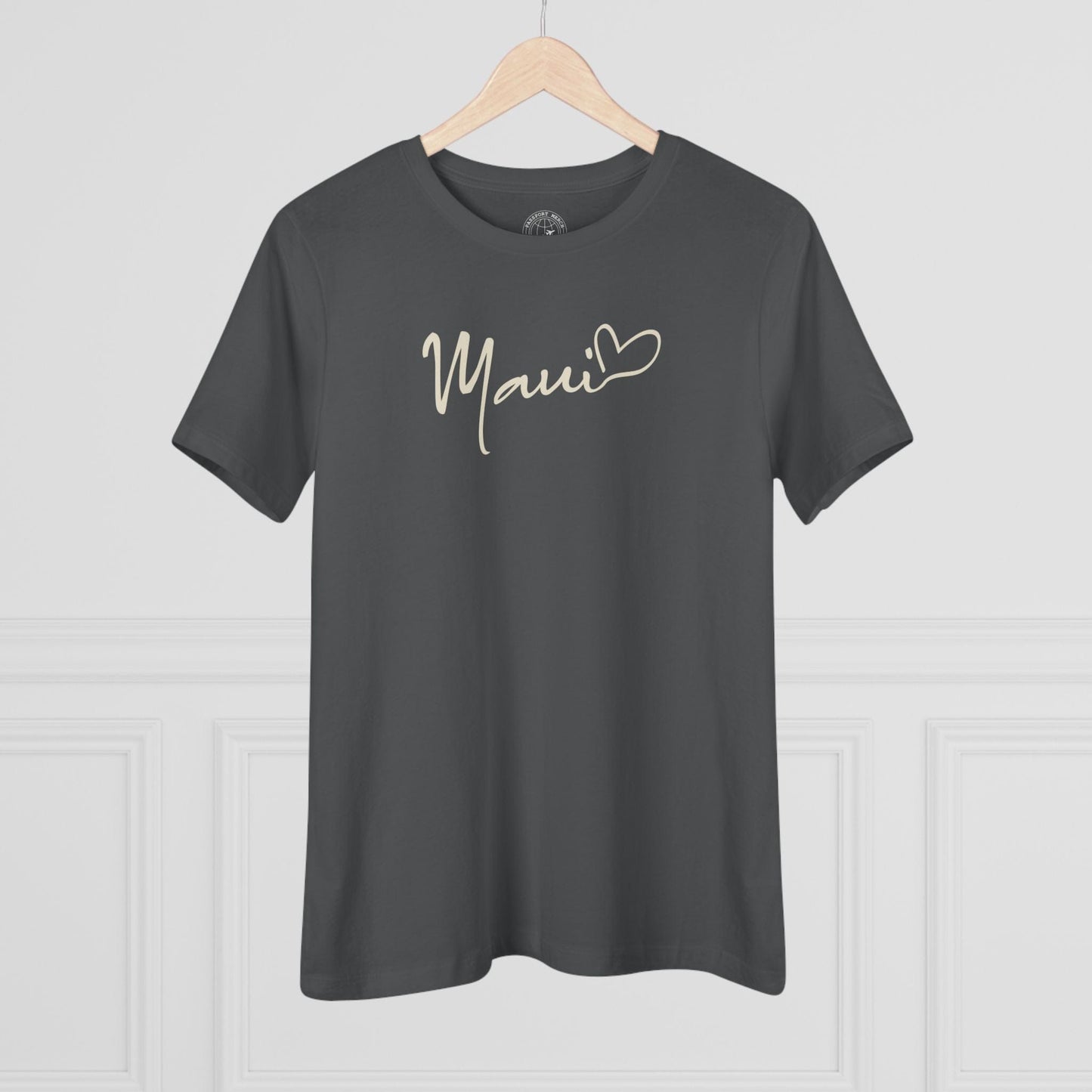 Heart Signature (Islands Edition), Maui, Hawaii, Womens Fit T-Shirt