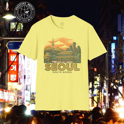 Seoul, South Korea - 80's Vintage T-Shirt
