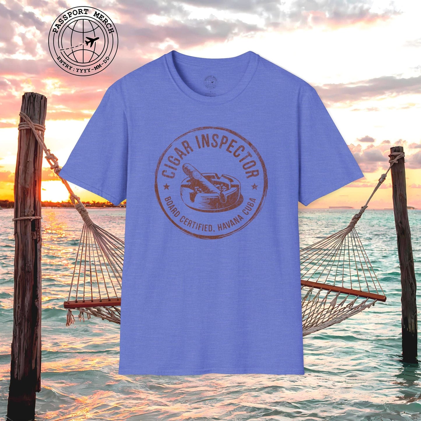 Board Certified Cigar Inspector, Havana, Cuba T-Shirt
