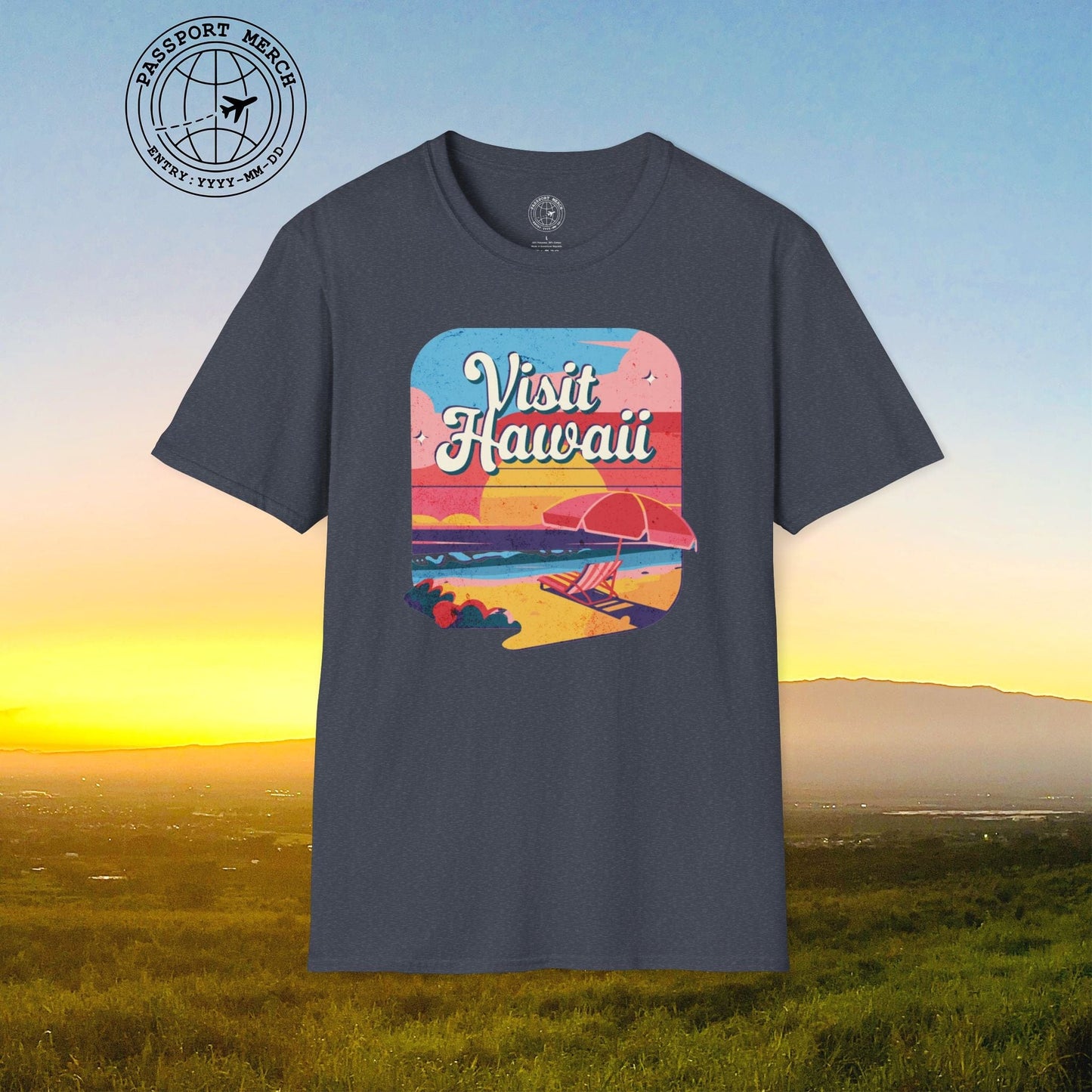 Retro Visit Hawaii T-Shirt