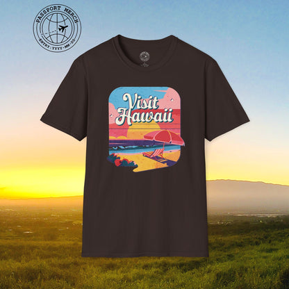 Retro Visit Hawaii T-Shirt