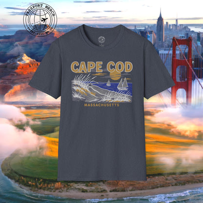 Cape Cod, Massachusetts - 80's Vintage T-Shirt