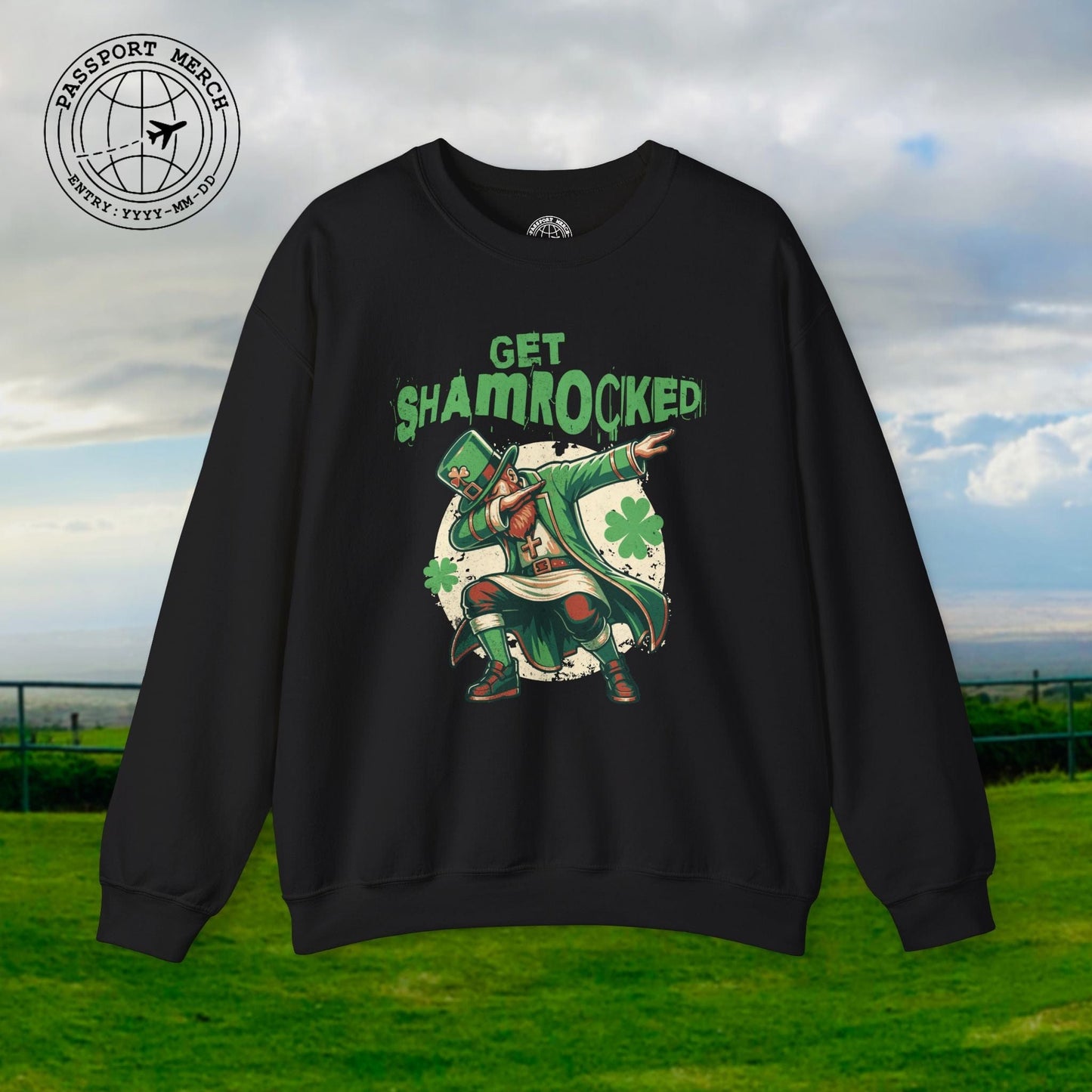 Get Shamrocked, Ireland Crewneck