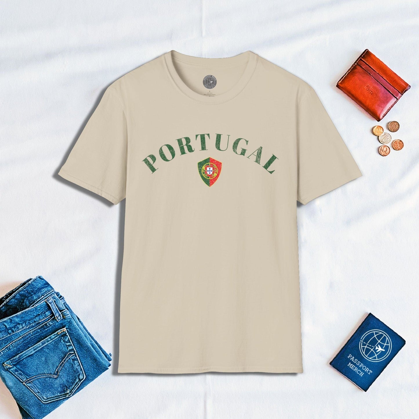 Portugal Coat of Arms Flag Shield T-Shirt