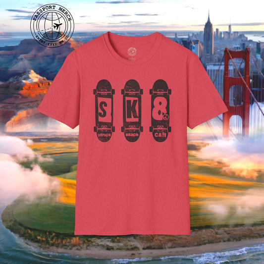 Venice Beach California SK8 T-Shirt