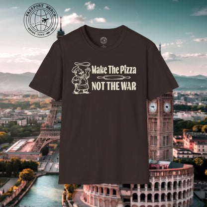 Make the Pizza, Not the War, Italy T-Shirt