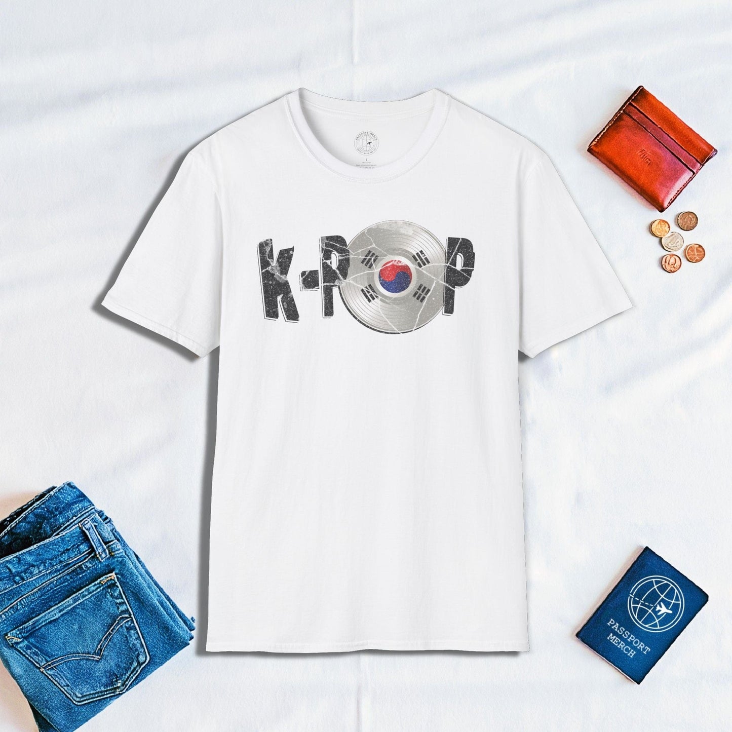 K-POP Vinyl, Korea T-Shirt