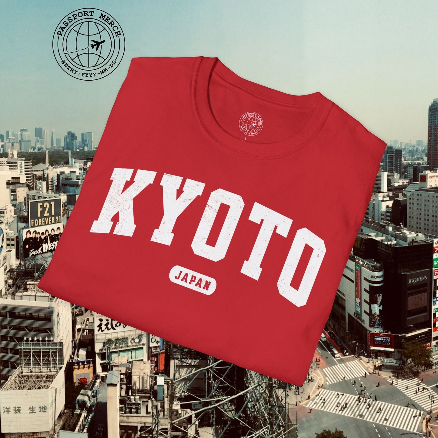 Classic Athletic (Bucket List Edition), Kyoto, Japan T-Shirt