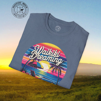 Retro Waikiki Dreaming, Hawaii T-Shirt
