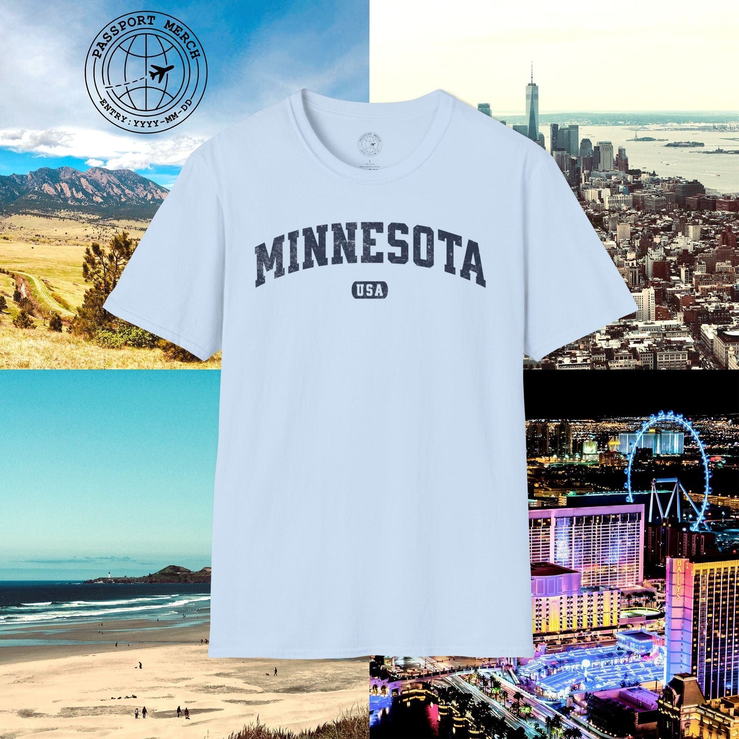Classic Athletic, Minnesota (50 States Edition) T-Shirt