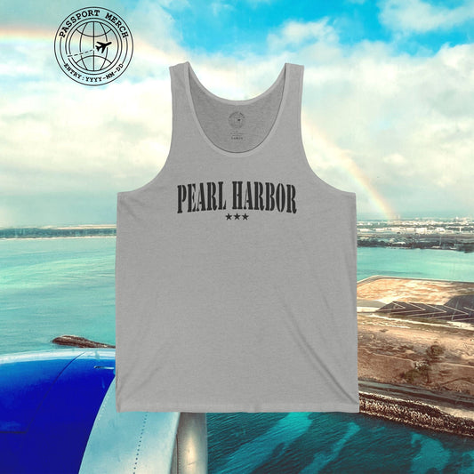 Classic Military, Pearl Harbor, Hawaii Tank Top