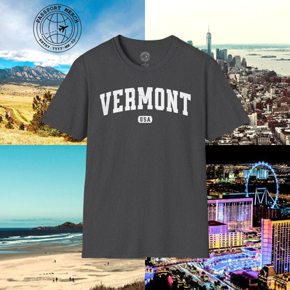 Classic Athletic, Vermont (50 States Edition) T-Shirt