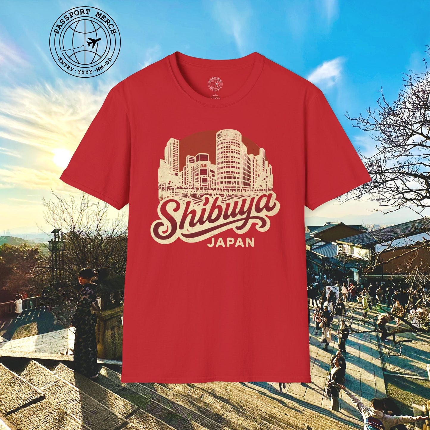 Shibuya, Japan - 80's Vintage T-Shirt