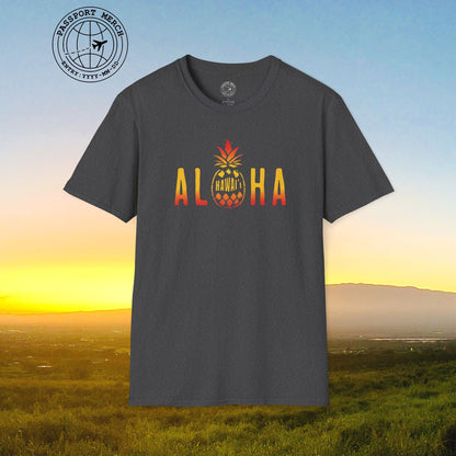 Aloha Pineapple Fire, Hawaii T-Shirt