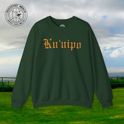Koa Wood Ku'uipo (Hawaiian Jewelry Style) Crewneck