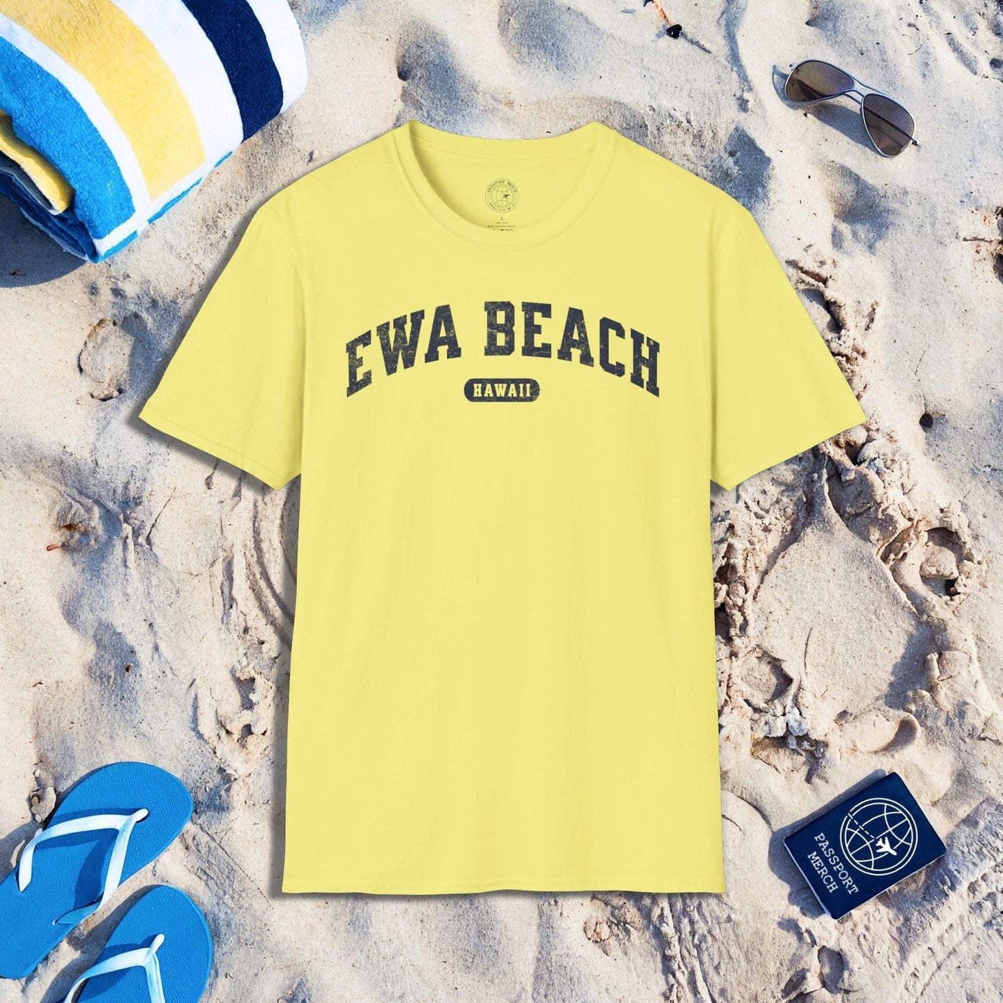 Classic Athletic, Ewa Beach, Hawaii (Fan Service) T-Shirt