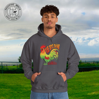 Rise and Shine Rooster, Hawaii Hoodie