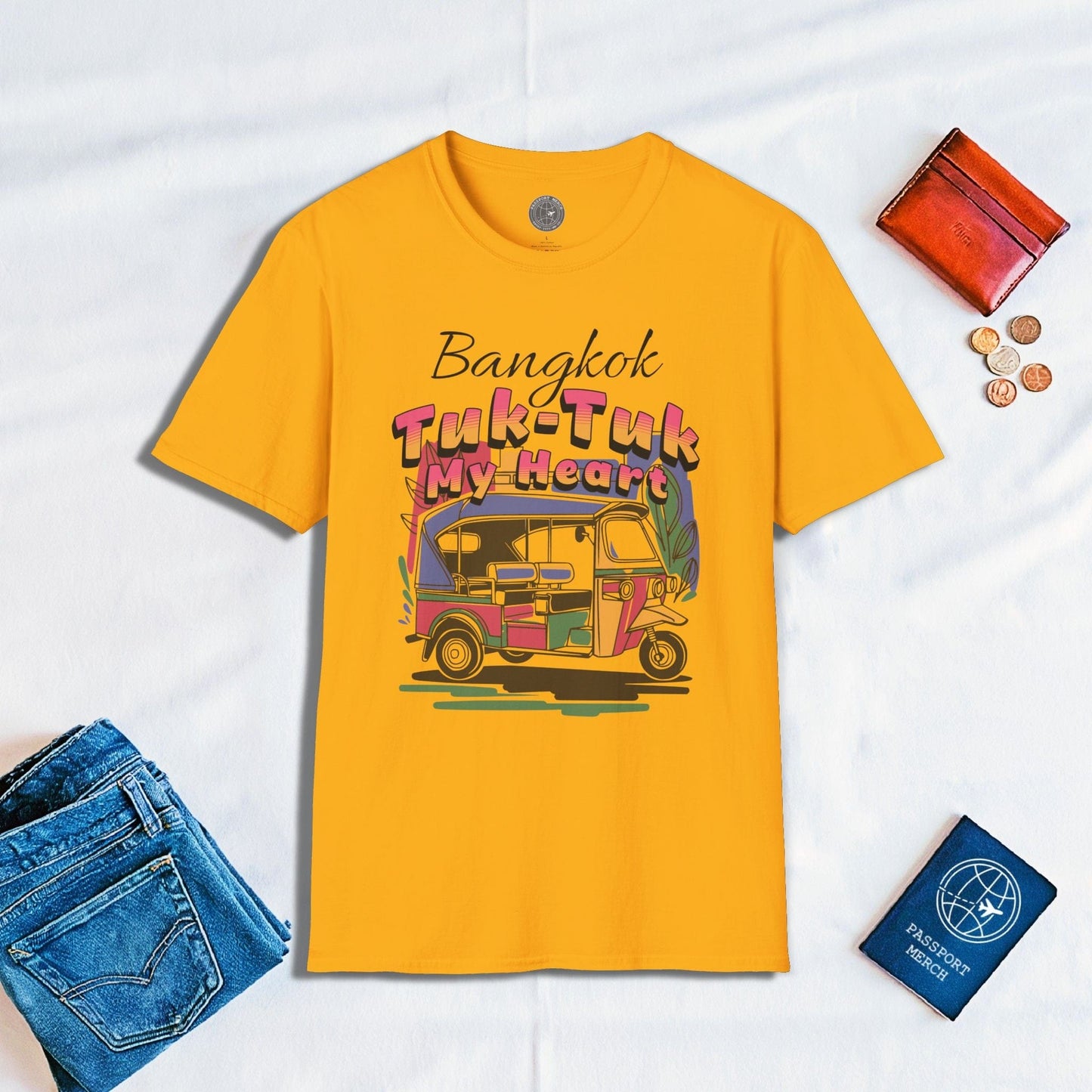 Bangkok Tuk-Tuk My Heart Thailand T-Shirt