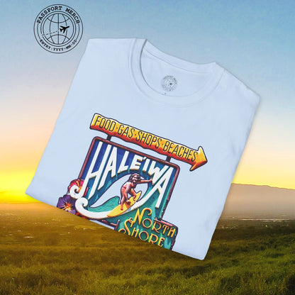 Signs of Wanderlust, Hale'iwa (South) Oahu, Hawaii T-Shirt