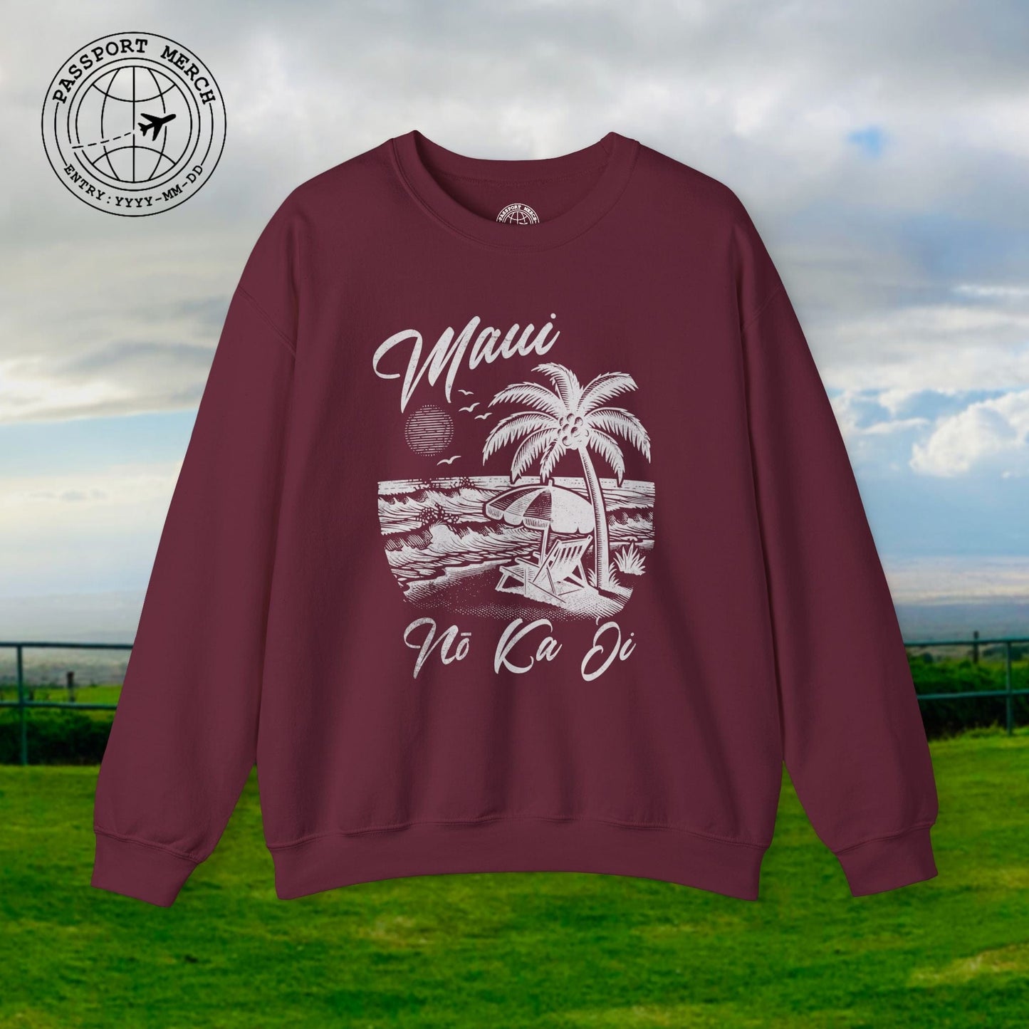 Maui No Ka Oi Hawaii Crewneck