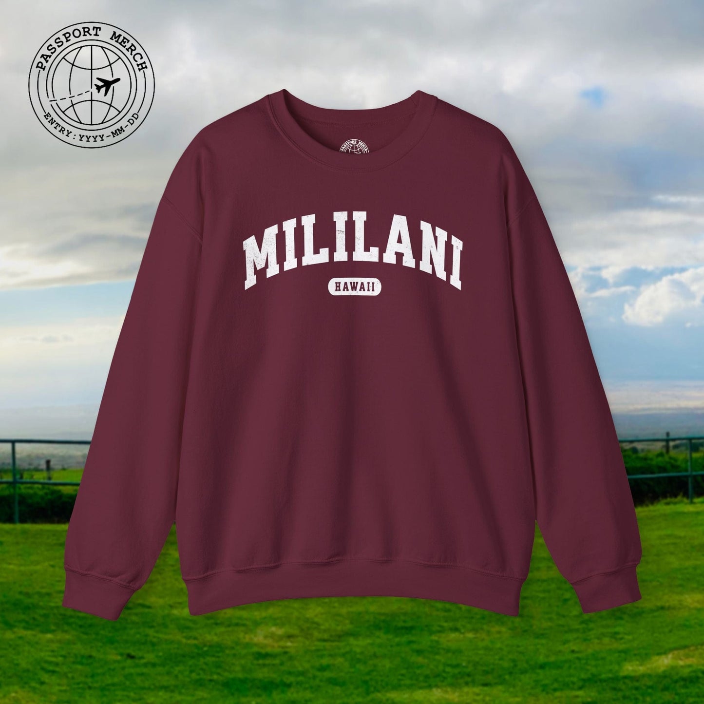 Classic Athletic, Mililani, Hawaii (Fan Service) Crewneck