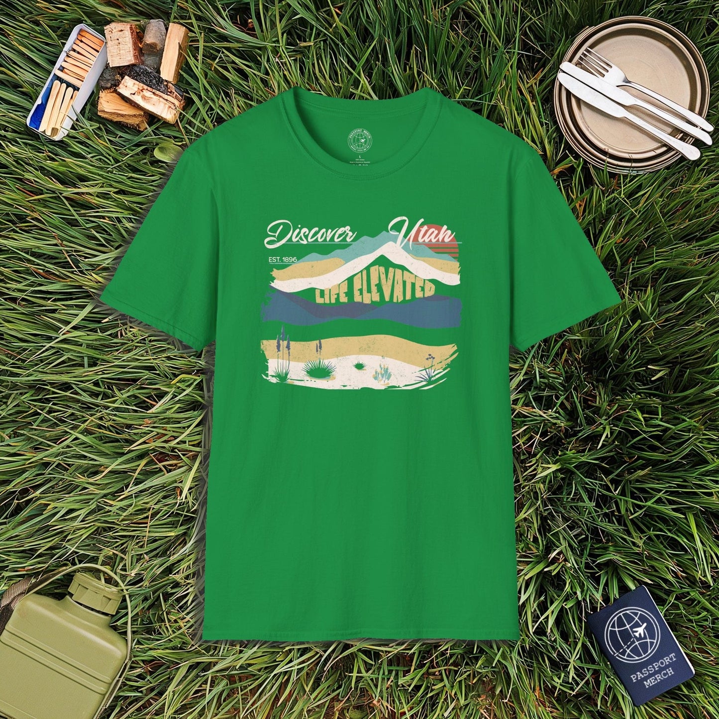 Vintage Utah Life Elevated T-Shirt