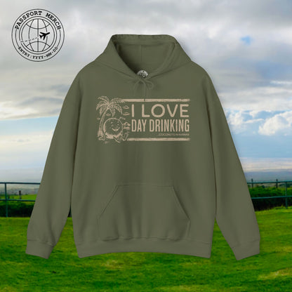 Day Drinking in Hawaii Hoodie