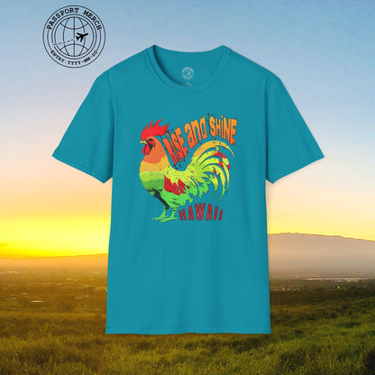 Rise and Shine Rooster, Hawaii T-Shirt