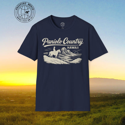 Paniolo Country Vintage Monochrome, Hawaii T-Shirt