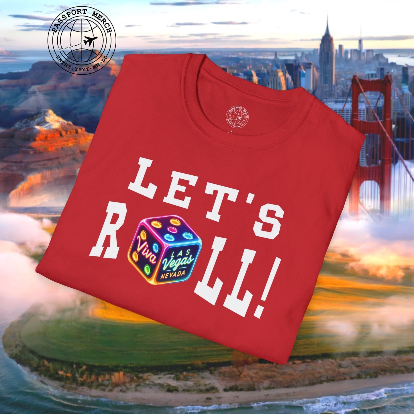 Let's Roll! Las Vegas, Nevada T-Shirt