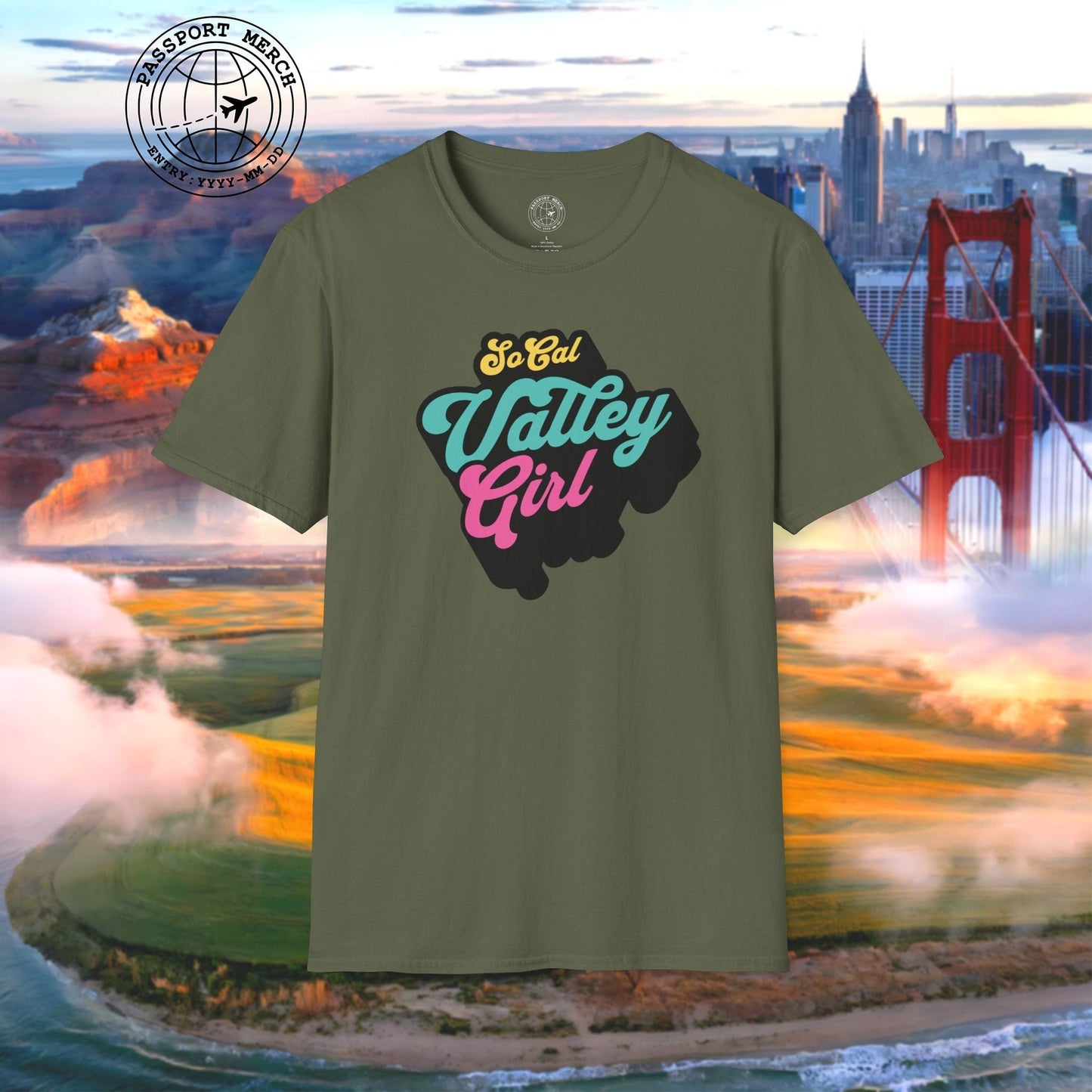 SoCal Valley Girl, California T-Shirt