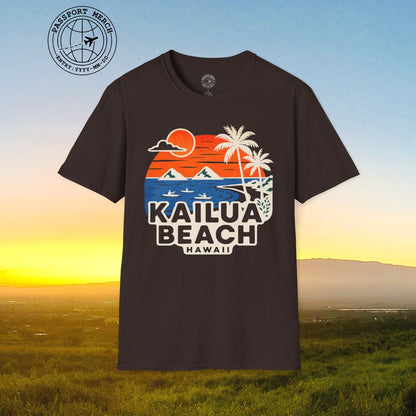 Kailua Beach, Hawaii - 80's Vintage T-Shirt