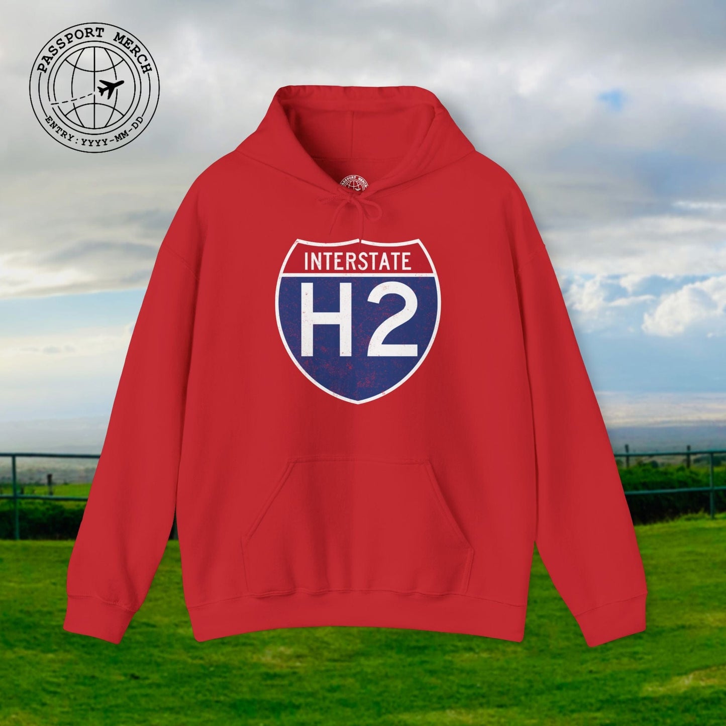 Signs of Wanderlust, Interstate H2, Hawaii Hoodie