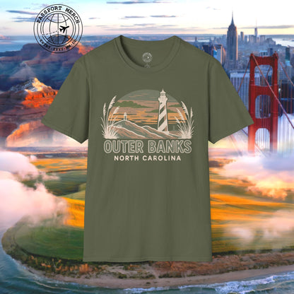 Outer Banks, North Carolina - 80's Vintage T-Shirt