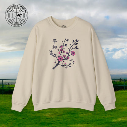 Sakura Serenity, Japan Crewneck