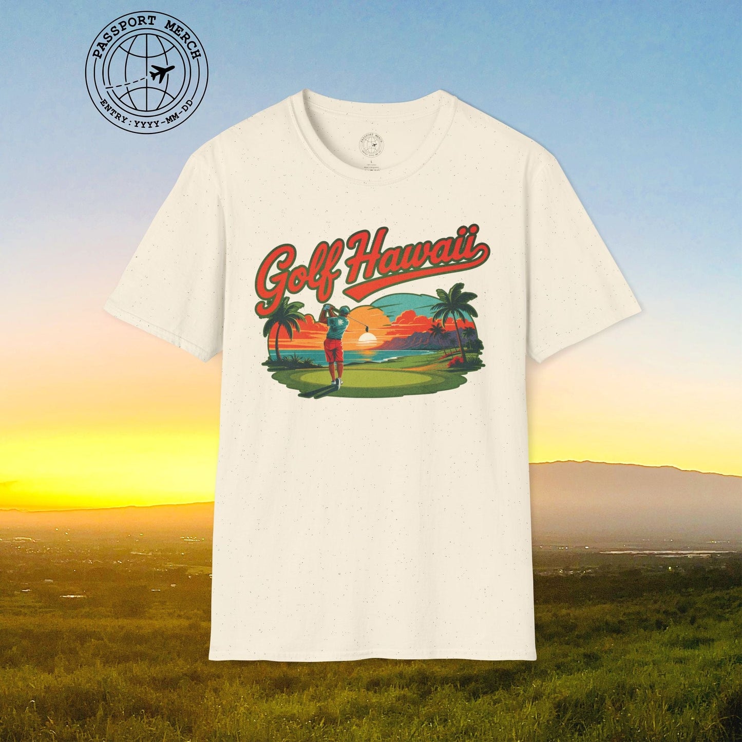 Retro Golf Hawaii T-Shirt