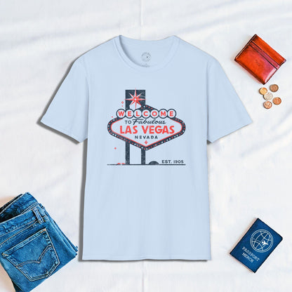 Signs of Wanderlust, Welcome to Las Vegas, Nevada T-Shirt