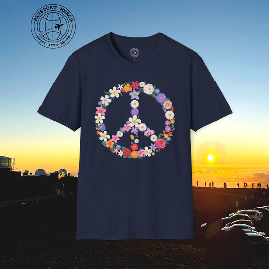 Bring Flowers. Spread Peace. T-Shirt