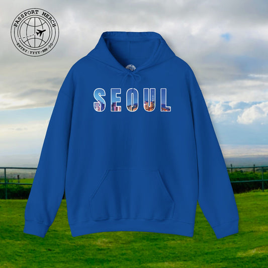 City Window Seoul Korea Hoodie