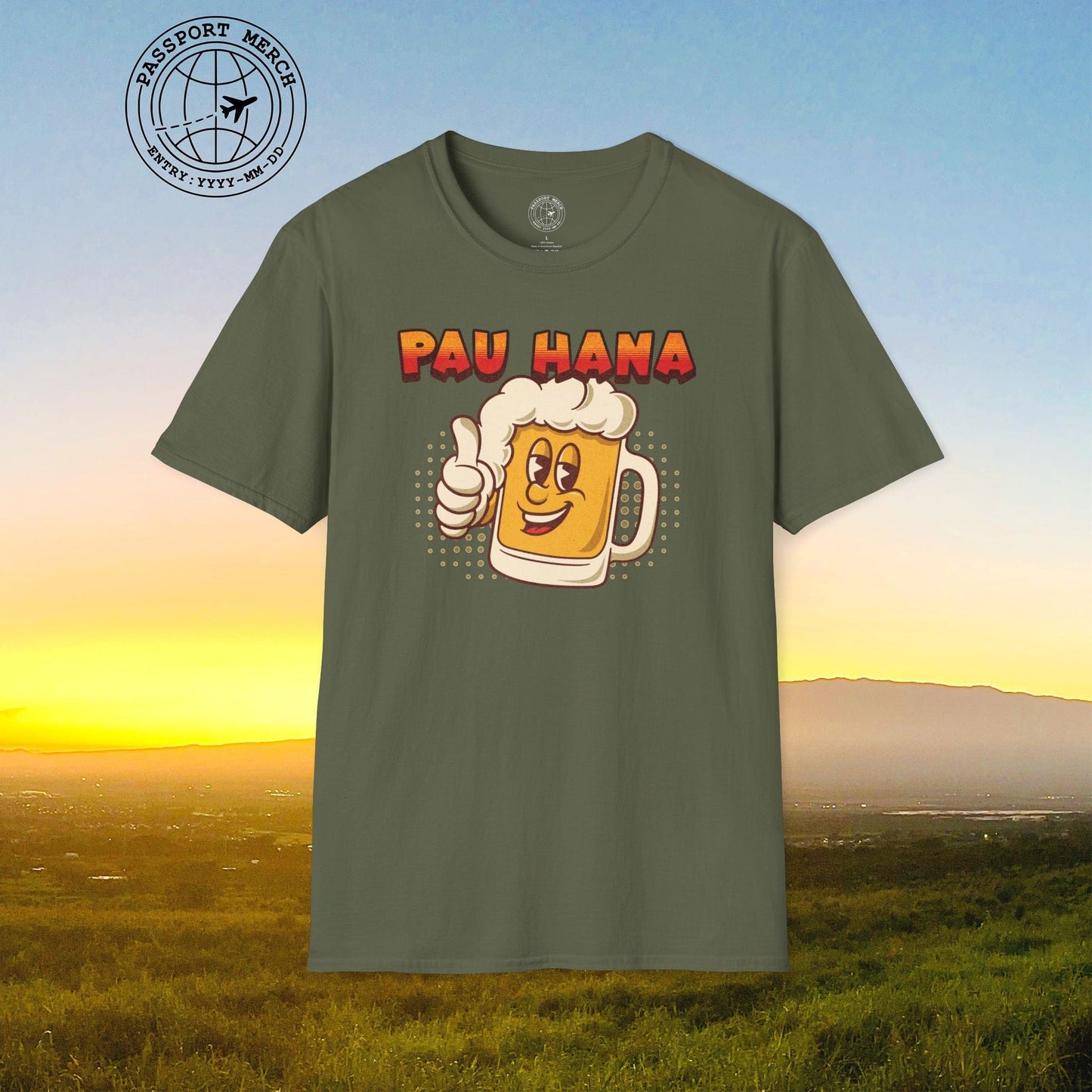 Pau Hana Beer, Hawaii T-Shirt