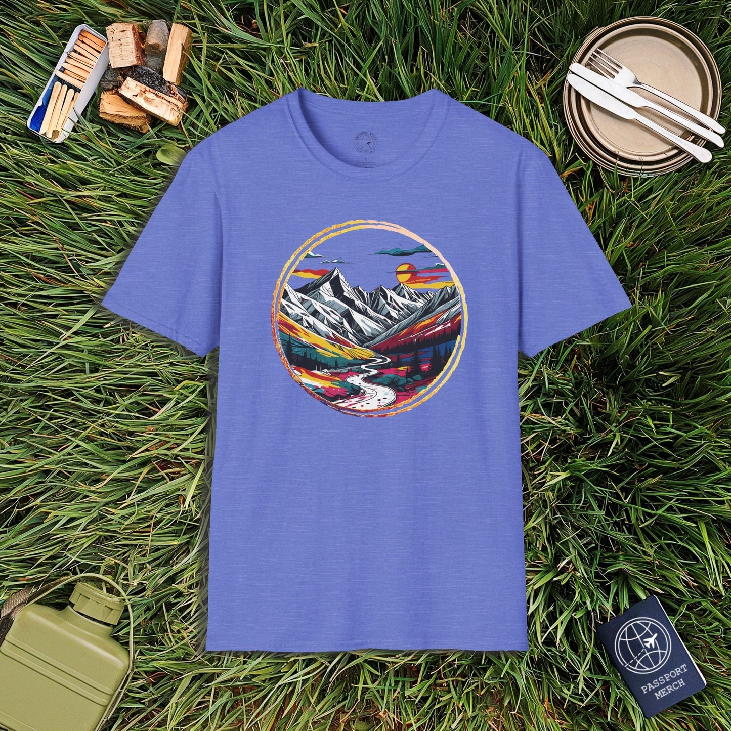 Modern Alpine Wanderlust, Colorado T-Shirt