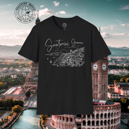 Santorini Dreaming Greece T-Shirt