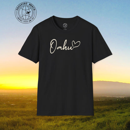 Heart Signature (Islands Edition), Oahu, Hawaii T-Shirt