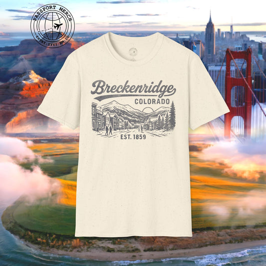 Breckenridge Colorado (Vintage Ski Towns) T-Shirt