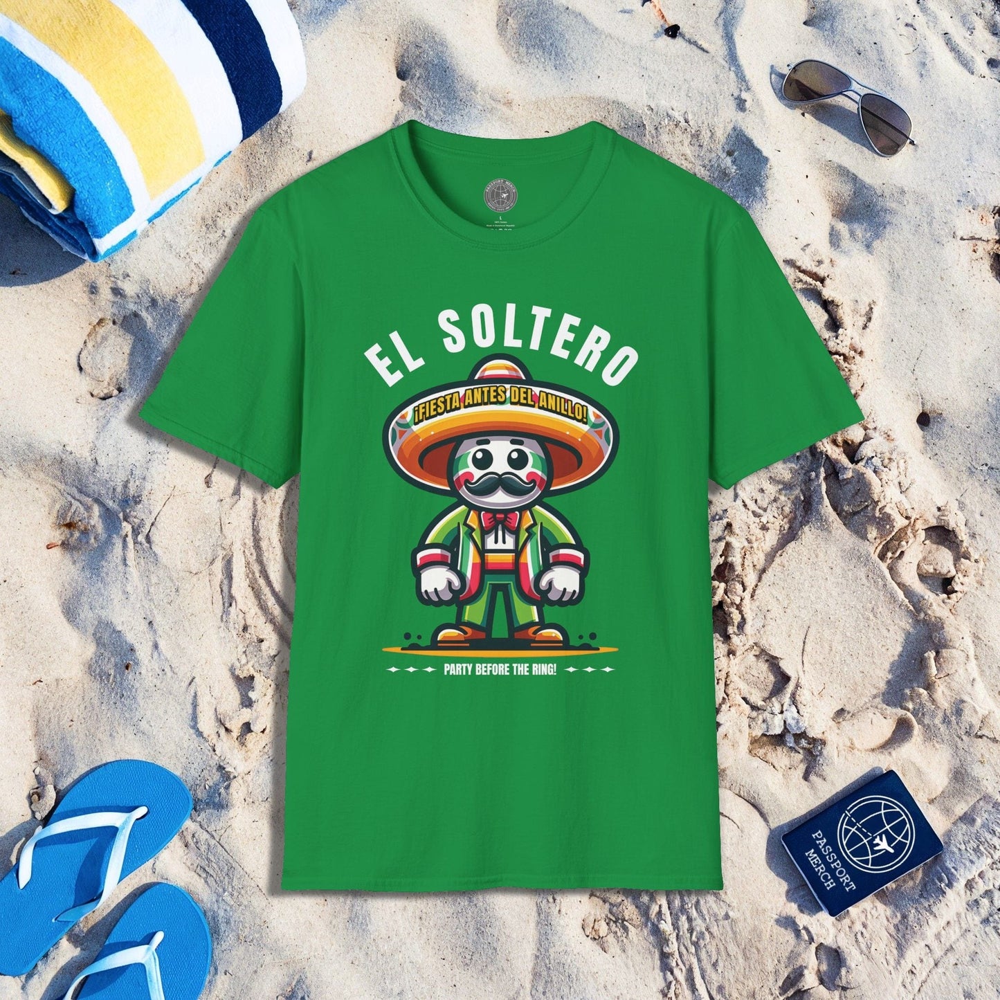 El Soltero Party Before the Ring Mexico T-Shirt