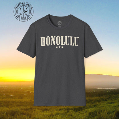 Classic Military, Honolulu, Hawaii T-Shirt