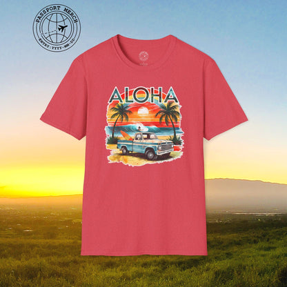 Retro Truck Hawaii Aloha T-Shirt