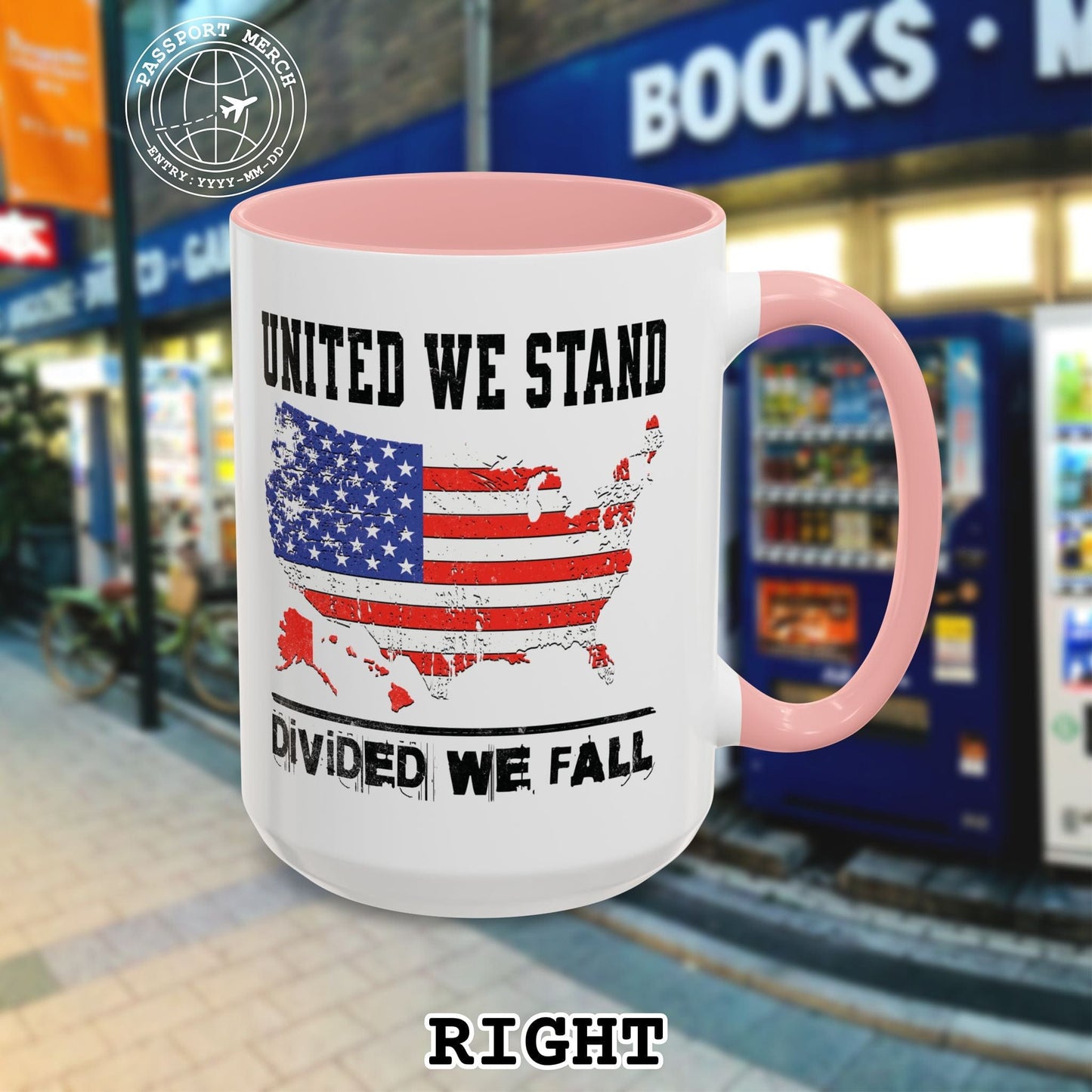 United we stand. Divided we fall. 15oz Mug