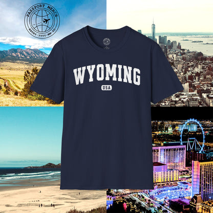 Classic Athletic, Wyoming (50 States Edition) T-Shirt