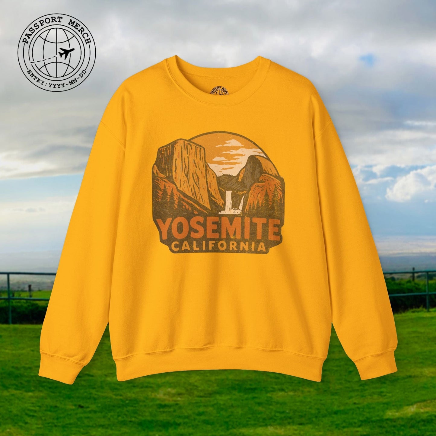 Yosemite, California - 80's Vintage Crewneck